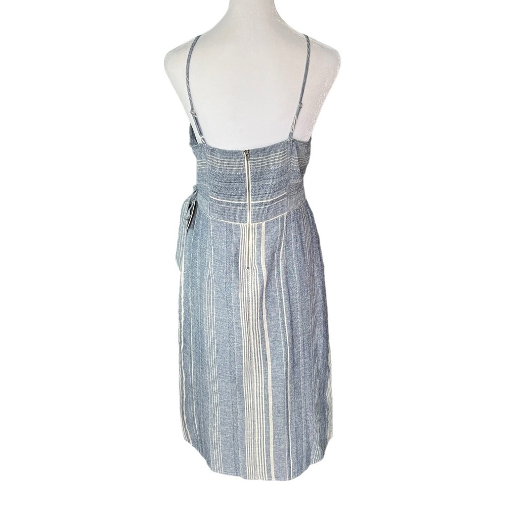 Express Blue and White Striped Mini Dress - Picture 5 of 8